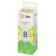 Лампа светодиодная Эра Green Line E27 8Вт 3000K LED B35-8W-830-E27 GL