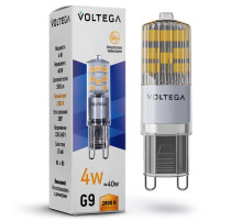 Лампа светодиодная Voltega Capsule G9 G9 4Вт 2800K 7124