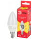 Лампа светодиодная Эра  E14 10Вт 2700K LED B35-10W-827-E14 R
