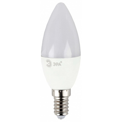 Лампа светодиодная Эра  E14 6Вт 2700K LED B35-6W-827-E14 R