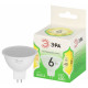 Лампа светодиодная Эра Green Line GU5.3 6Вт 3000K LED MR16-6W-830-GU5.3 GL