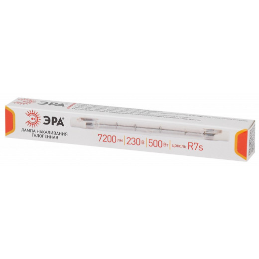 Лампа галогеновая Эра  R7s 500Вт 3000K J118-500W-R7s-230V