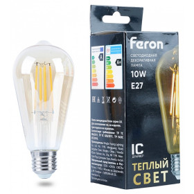 Лампа светодиодная Feron  E27 10Вт 2700K 52165