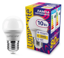 Лампа светодиодная Luminarte  E27 10Вт 3000K LSTD-G45-10W3KE27