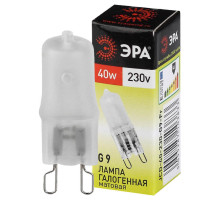 Лампа галогеновая Эра  G9 40Вт 3000K G9-JCD-40-230V-FR