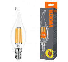 Лампа светодиодная Wolta  E14 15Вт 3000K WF-CT35-15W3KE14