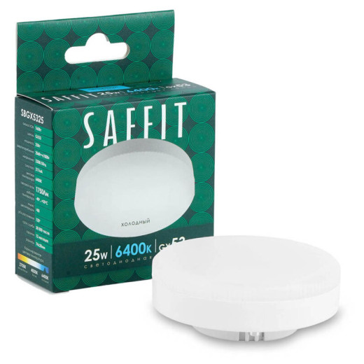 Лампа светодиодная Feron Saffit SBGX5325 GX53 25Вт 6400K 55286