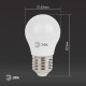 Лампа светодиодная Эра Стандарт E27 7Вт 2700K LED P45-7W-827-E27