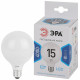 Лампа светодиодная Эра Стандарт E27 15Вт 4000K LED G95-15W-4000K-E27