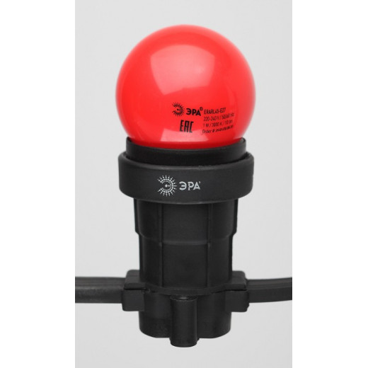 Лампа светодиодная Эра  E27 1Вт 3000K ERARL45-E27