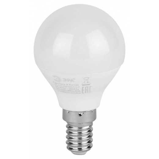 Лампа светодиодная Эра  E14 10Вт 6500K LED P45-10W-865-E14 R