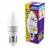 Лампа светодиодная Luminarte  E27 10Вт 3000K LSTD-C37-10W3KE27