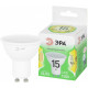 Лампа светодиодная Эра  GU10 15Вт 3000K LED MR16-15W-830-GU10 GL