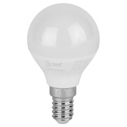 Лампа светодиодная Эра  E14 6Вт 4000K LED P45-6W-840-E14 R
