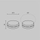 Лампа светодиодная Voltega  GX53 9Вт 4000K 3232