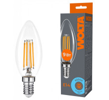 Лампа светодиодная Wolta  E14 9Вт 6500K WF-C35-9W6KE14