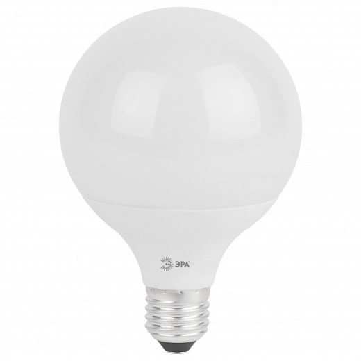 Лампа светодиодная Эра Стандарт E27 15Вт 4000K LED G95-15W-4000K-E27