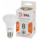 Лампа светодиодная Эра Стандарт E27 8Вт 2700K LED R63-8W-827-E27