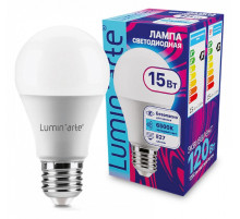 Лампа светодиодная Luminarte  E27 15Вт 6500K LSTD-A60-15W6KE27