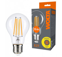 Лампа светодиодная Wolta  E27 15Вт 3000K WF-A60-15W3KE27