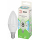 Лампа светодиодная Эра Green Line E14 8Вт 4000K LED B35-8W-840-E14 GL