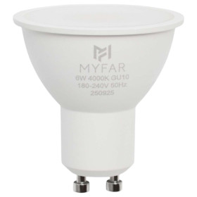 Лампа светодиодная MyFar Базиc GU10 GU10 6Вт 4000K MB1202GU10-6W4K