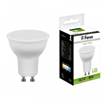 Лампа светодиодная Feron LB-560 GU10 9Вт 4000K 25843