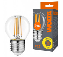 Лампа светодиодная Wolta  E27 9Вт 3000K WF-G45-9W3KE27