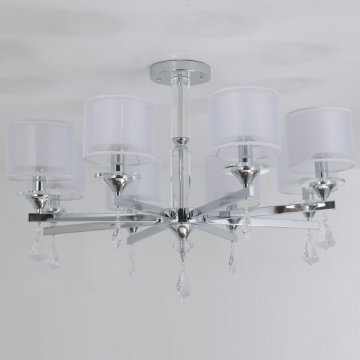 Люстра на штанге ILLUMICO  IL1354-8CPA-29 CR Romei