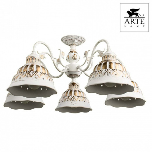 Люстра на штанге Arte Lamp Chiesa A2814PL-5WG