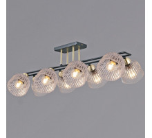 Люстра на штанге ILLUMICO  IL0794-8CSQ-25BKAB ELITE