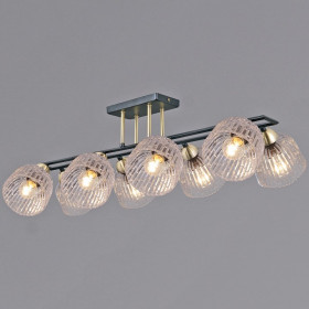 Люстра на штанге ILLUMICO  IL0794-8CSQ-25BKAB ELITE