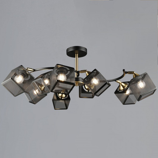 Люстра на штанге 60660-1 60660-0.3-09 BK+COP