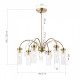Люстра на штанге ST-Luce Luminera SL1401.303.06