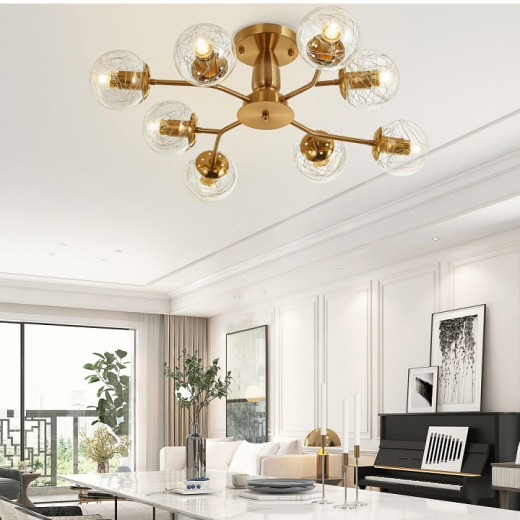 Люстра на штанге Arte Milano Neapolis-75908 275908/8 GD