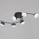 Люстра на штанге Reluce  90590-0.3-06 Black