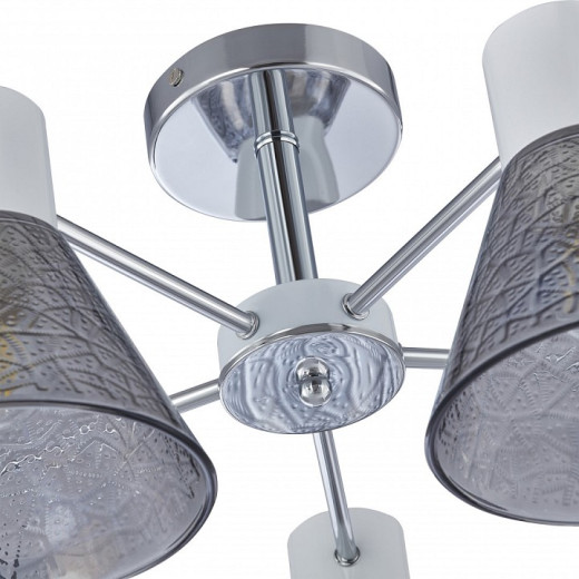 Люстра на штанге Arte Milano Napoli-322408 322408/5 CR+WH