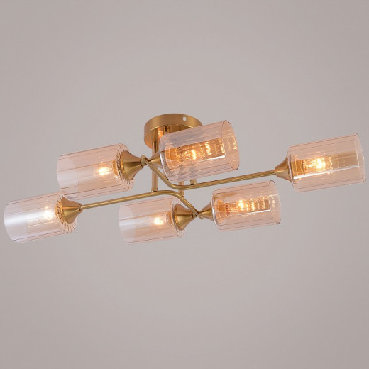 Люстра на штанге  19610-0.3-06 COPPER