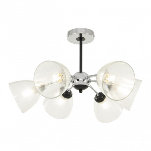 Люстра на штанге Arte Milano Napoli-329007 329007/3+3 CR.BK