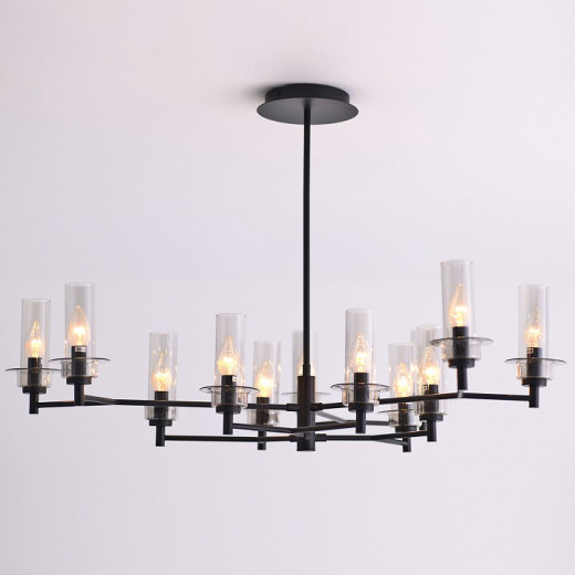 Люстра на штанге ILLUMICO IL2216 IL2216-12PLS-24 HIGHBALL