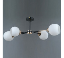 Люстра на штанге ILLUMICO LIBRA IL0715-4CSQ-24 BK GD LIBRA