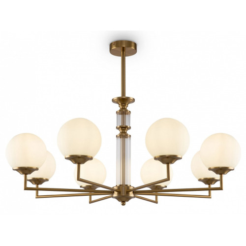 Люстра на штанге Freya Bolas FR5185PL-08BS