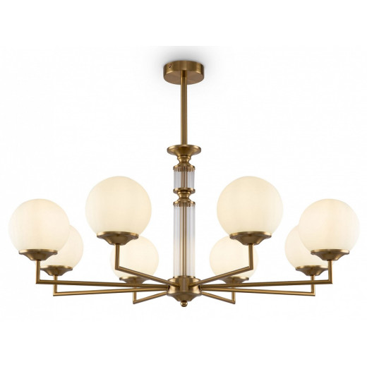 Люстра на штанге Freya Bolas FR5185PL-08BS