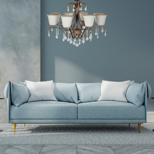 Люстра на штанге Arti Lampadari Borgese Borgese E 1.1.8.602 GB