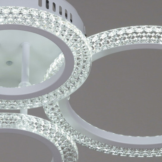 Люстра на штанге  08488-0.3-2+2C WH