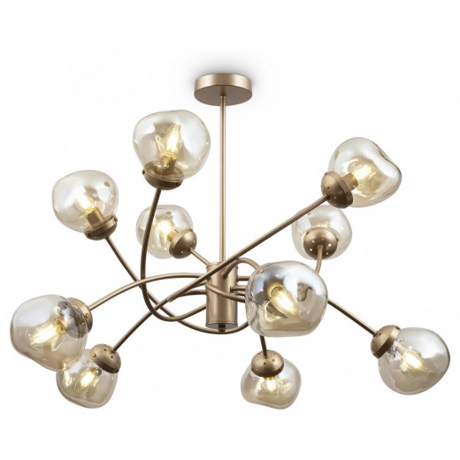 Люстра на штанге Freya  FR8017PL-10MG