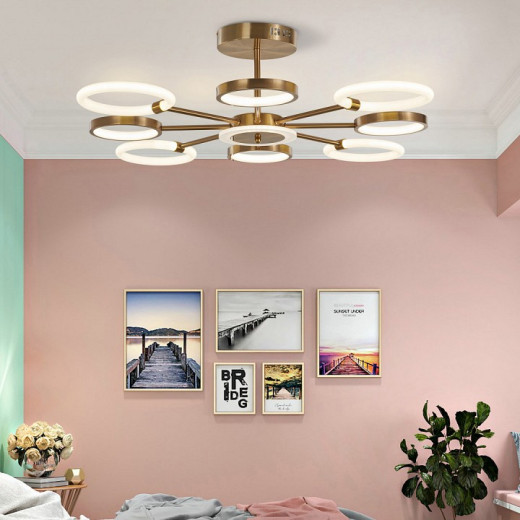 Люстра на штанге Arte Milano Neapolis-77240 277240/8 GD
