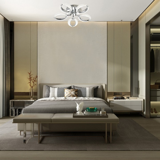 Люстра на штанге Escada VERBENA 10269/5LED Chrome