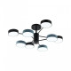 Люстра на штанге Arte Milano Ferrara 250906/8B Bk/Gr