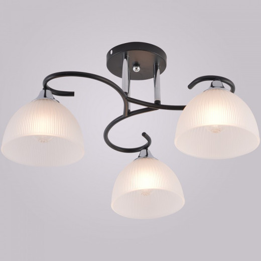 Люстра на штанге 01635-0.3-03 BK+CR